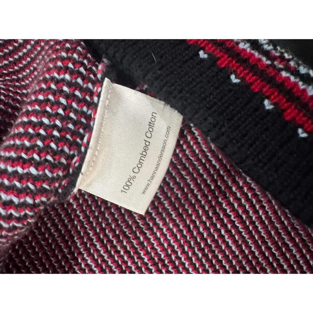 Hanna Andersson Nordic Quarter Zip Sweater Large - Picture 7 of 8